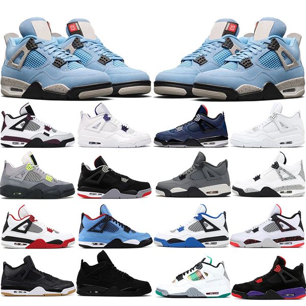 university blue 4 basketball shoes 4s fired red black cat cool grey court purple bred mens sneakers sports size 7-12us
university blue 4 basketball shoes 4s fired red black cat cool grey court purple bred mens sneakers sports size 7-12us