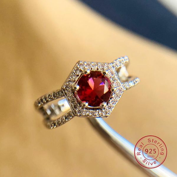 cluster rings vintage female red ruby zircon stone ring luxury 925 sterling silver wedding for women charm infinity engagement, Golden;silver
cluster rings vintage female red ruby zircon stone ring luxury 925 sterling silver wedding for women charm infinity engagement, Golden;silver