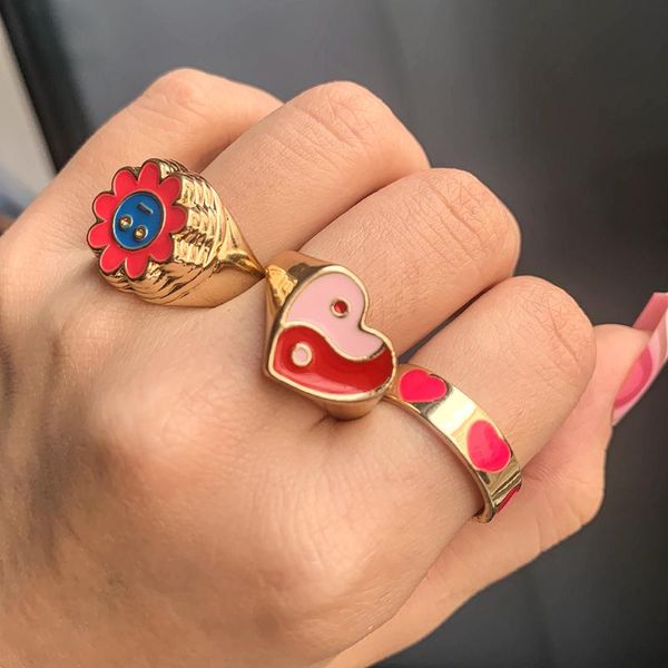 wedding rings trendy resin acrylic enamel set for women couples 2021 colorful evil eye pink heart travel jewelry gifts, Slivery;golden
wedding rings trendy resin acrylic enamel set for women couples 2021 colorful evil eye pink heart travel jewelry gifts, Slivery;golden