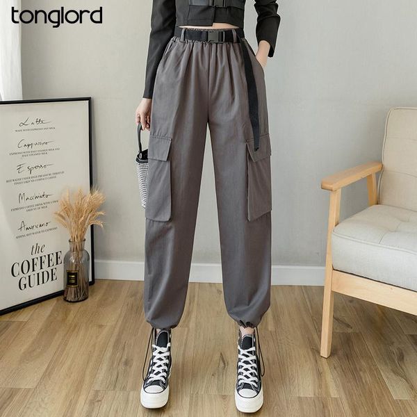 women's pants & capris women big pocket cargo with belt 2021 spring summer high waist straight pant tie feet casual mujer pantalon long, Black;white
women's pants & capris women big pocket cargo with belt 2021 spring summer high waist straight pant tie feet casual mujer pantalon long, Black;white