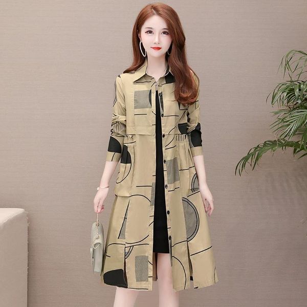 women's wool & blends windbreaker mid-length korean version of the high-end temperament waist wide lady western style thin spring coat, Black
women's wool & blends windbreaker mid-length korean version of the high-end temperament waist wide lady western style thin spring coat, Black