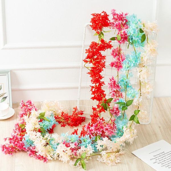 decorative flowers & wreaths lilac artificial vine garland wisteria hanging wall plants cherry blossom rattan home party decor wedding arch
decorative flowers & wreaths lilac artificial vine garland wisteria hanging wall plants cherry blossom rattan home party decor wedding arch