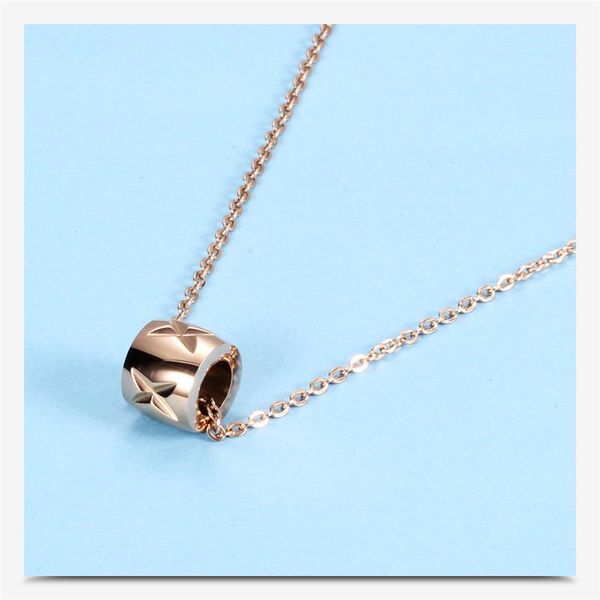 pendant necklaces 2021 fashion stainless steel creative rose gold necklace female crystal from swarovskis fit women for party as gifts, Silver
pendant necklaces 2021 fashion stainless steel creative rose gold necklace female crystal from swarovskis fit women for party as gifts, Silver