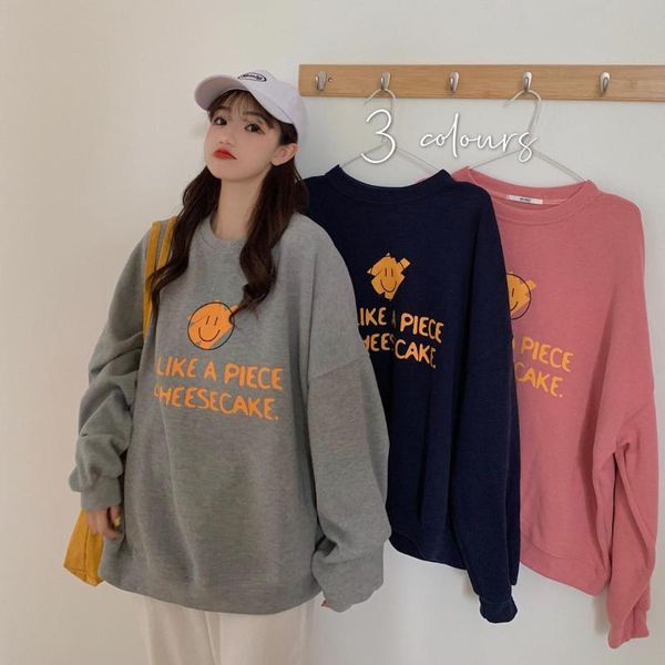autumn and winter letter printing loose wild round neck long sleeve harajuku sweatshirt women 2021 women's hoodies & sweatshirts, Black
autumn and winter letter printing loose wild round neck long sleeve harajuku sweatshirt women 2021 women's hoodies & sweatshirts, Black