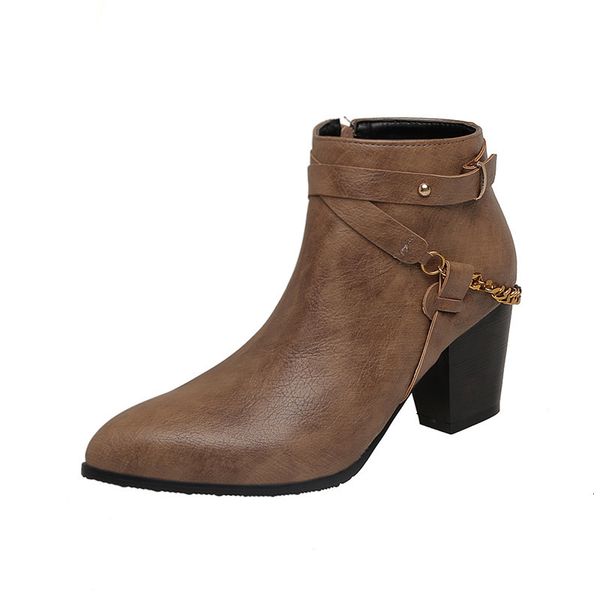 asumer large 34-46 pointed to the current stream of high heels western european-style women boots, Black
asumer large 34-46 pointed to the current stream of high heels western european-style women boots, Black