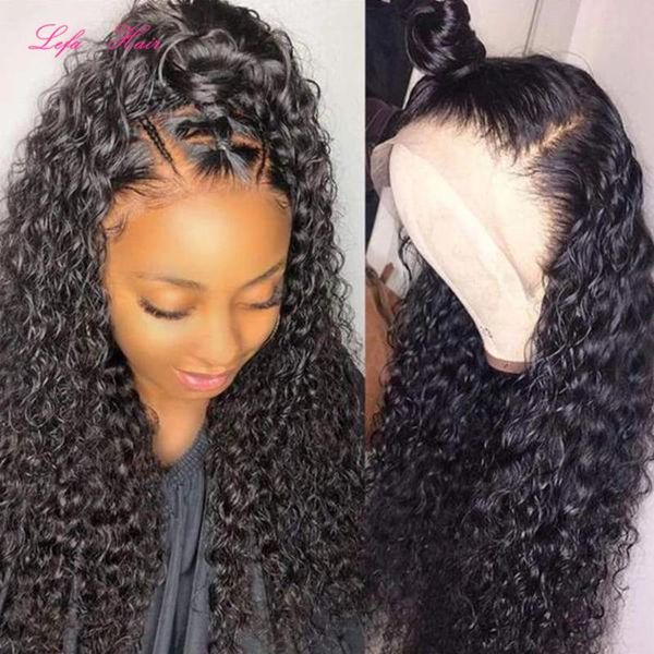lefa 28 30 inch deep wave frontal wigs for black women human hair curly 13x4 brazilian wet and wavy water lace front wig, Black;brown
lefa 28 30 inch deep wave frontal wigs for black women human hair curly 13x4 brazilian wet and wavy water lace front wig, Black;brown