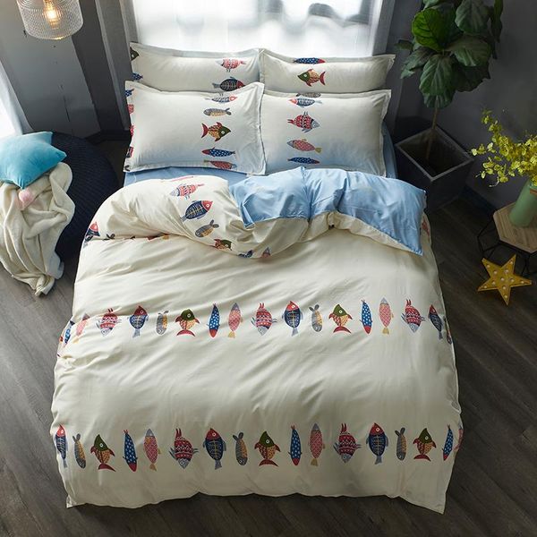 bedding sets cartoon fish set soft quilt cover pillowcase bed twin king duvet children bedclothes home textile
bedding sets cartoon fish set soft quilt cover pillowcase bed twin king duvet children bedclothes home textile