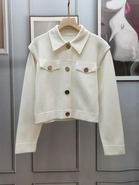 women's knits & tees autumn 2021fw women luxury knitted cardigan coat female fashion sweater 2 color for ladies gdnz 7.08, White
women's knits & tees autumn 2021fw women luxury knitted cardigan coat female fashion sweater 2 color for ladies gdnz 7.08, White