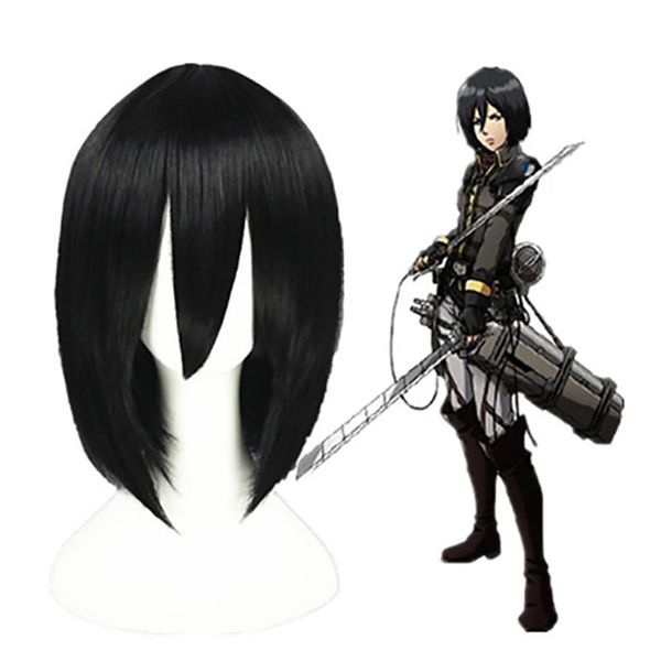 synthetic wigs hairjoy attack on titan mikasa ackermann cosplay men women heat resistant fiber hair anime wig, Black
synthetic wigs hairjoy attack on titan mikasa ackermann cosplay men women heat resistant fiber hair anime wig, Black