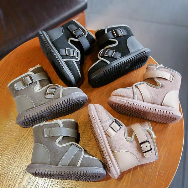 girls snow boots 2021 boys medium tube plush thick cotton big kids children' shoes, Black;grey
girls snow boots 2021 boys medium tube plush thick cotton big kids children' shoes, Black;grey