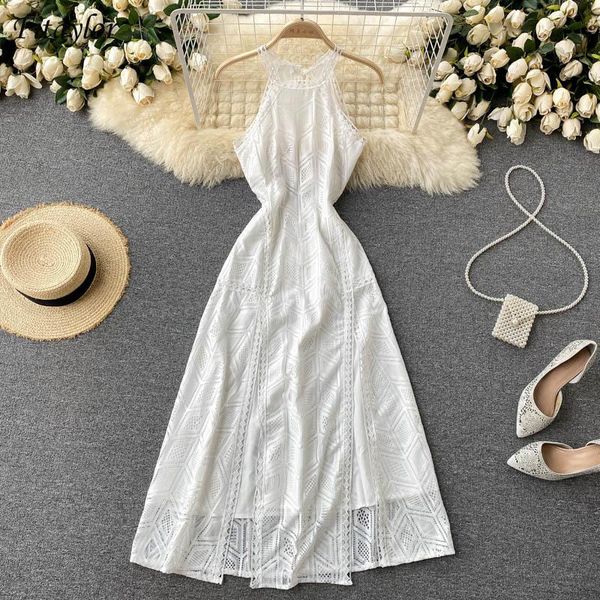 casual dresses fitaylor summer women hollow out neck-mounted sleeveless dress female elegant lace slit fashion maxi, Black;gray
casual dresses fitaylor summer women hollow out neck-mounted sleeveless dress female elegant lace slit fashion maxi, Black;gray