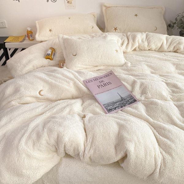 bedding sets plush flannel wool fluffy set soft duvet cover girl quilt bed sheet home textile king size
bedding sets plush flannel wool fluffy set soft duvet cover girl quilt bed sheet home textile king size