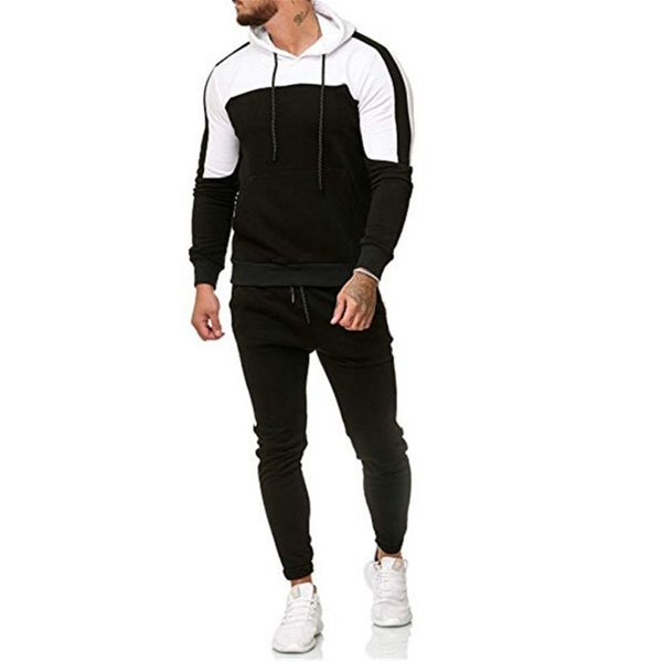 autumn and winter muscle brothers sports leisure combo hooded suit men's sweater, Black
autumn and winter muscle brothers sports leisure combo hooded suit men's sweater, Black