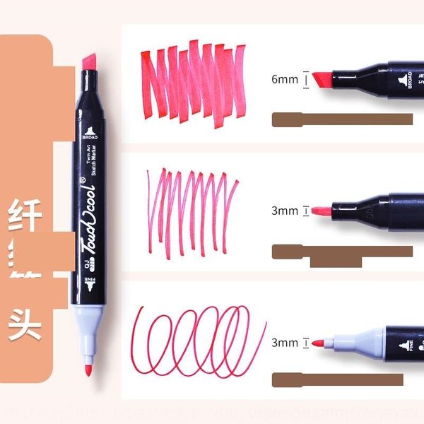 76c touch double pens head alcohol oil marker set 40 60 color 80 painting painting color marker, Black;red
76c touch double pens head alcohol oil marker set 40 60 color 80 painting painting color marker, Black;red