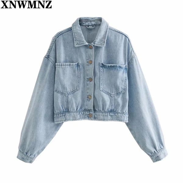 women denim jcket casual blue jackets spring long sleeve oversize loose jeans coats female women's chic 210520, Black;brown
women denim jcket casual blue jackets spring long sleeve oversize loose jeans coats female women's chic 210520, Black;brown