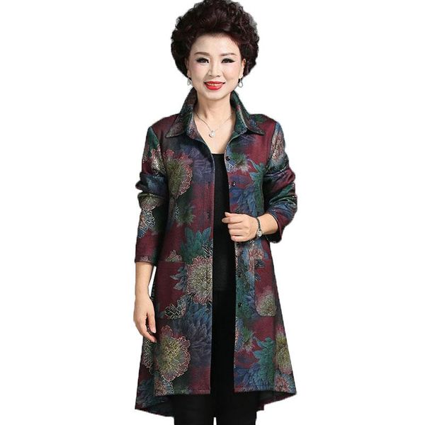 women's jackets 2021 autumn windbreaker jacket mid-long large size 5xl printing casual coat spring noble wild mother loaded a112, Black;brown
women's jackets 2021 autumn windbreaker jacket mid-long large size 5xl printing casual coat spring noble wild mother loaded a112, Black;brown