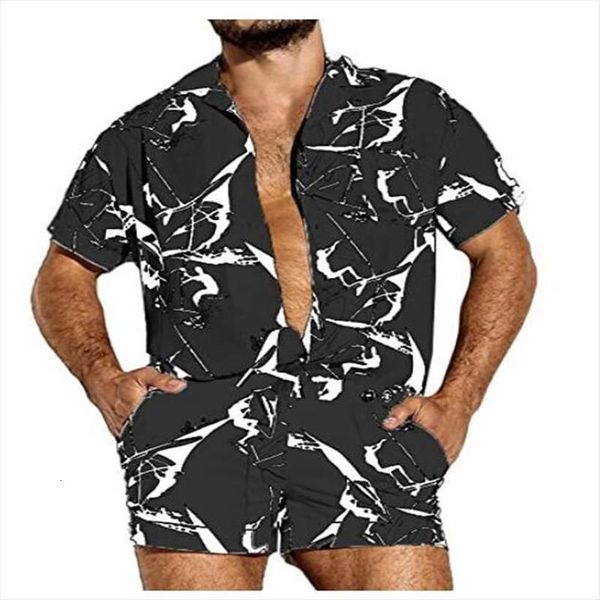 summer rompers shorts streetwear printing men tracksuits short sleeve beach hawaiian playsuit button casual jumpsuit, Gray
summer rompers shorts streetwear printing men tracksuits short sleeve beach hawaiian playsuit button casual jumpsuit, Gray