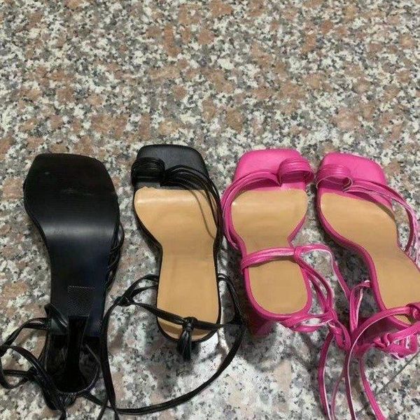 sandals summer 2021 women's square toe gladiator ankle strap high heels female party wedding shoes plus size zapato mujer, Black
sandals summer 2021 women's square toe gladiator ankle strap high heels female party wedding shoes plus size zapato mujer, Black