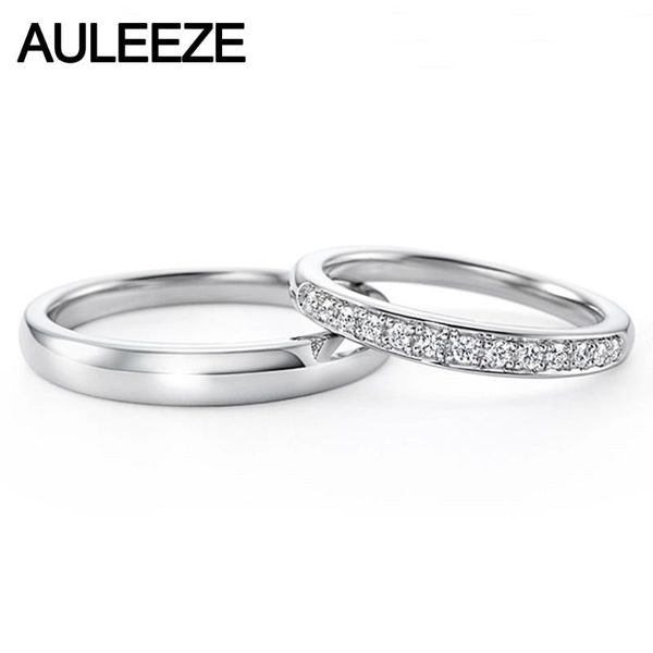 cluster rings auleeze solid 18k white gold real diamond couple natural anniversary wedding bands for women and men, Golden;silver
cluster rings auleeze solid 18k white gold real diamond couple natural anniversary wedding bands for women and men, Golden;silver