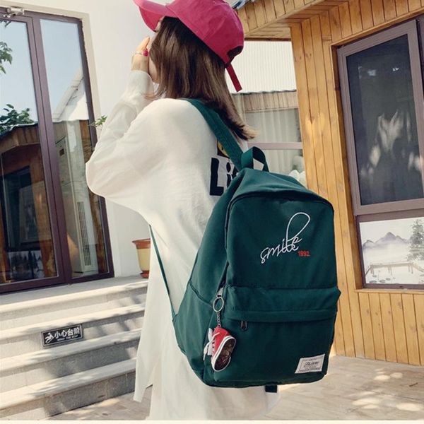 backpack 2021 solid color shoe pendant printing small waterproof male and female middle high school student bags
backpack 2021 solid color shoe pendant printing small waterproof male and female middle high school student bags