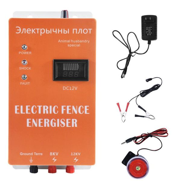 fencing, trellis & gates electric fence 5/10/20/30/40km energizer high-voltage pulse output with 5pcs insulator livestock farm tools
fencing, trellis & gates electric fence 5/10/20/30/40km energizer high-voltage pulse output with 5pcs insulator livestock farm tools