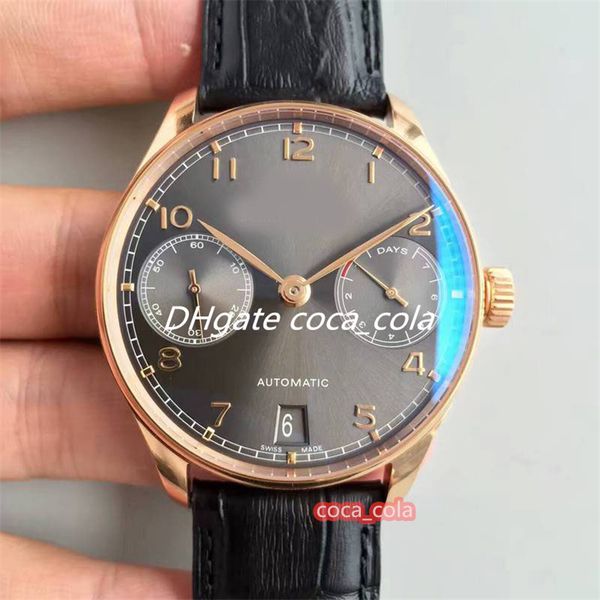zf factory 7 style luxury watch 42.3mm portuguese 7 days power reserve 500705 cal.51111 movement automatic mens watches j10-1-3, Slivery;brown
zf factory 7 style luxury watch 42.3mm portuguese 7 days power reserve 500705 cal.51111 movement automatic mens watches j10-1-3, Slivery;brown