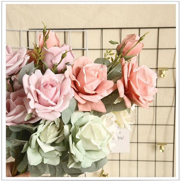 artificial rose flower bouquet silk real touch fake flowers wedding party decoration home garden decor valentine's day gift decorative
artificial rose flower bouquet silk real touch fake flowers wedding party decoration home garden decor valentine's day gift decorative