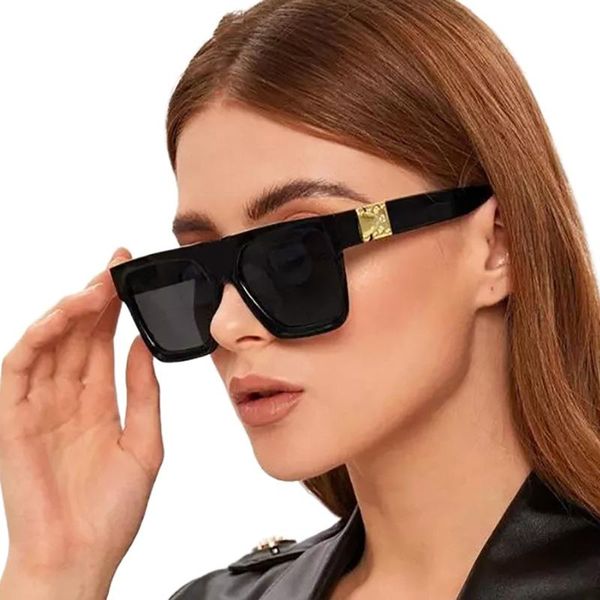 sunglasses fashion ladies square goggles shade oversized uv400 eyewear retro brand designer luxury, White;black
sunglasses fashion ladies square goggles shade oversized uv400 eyewear retro brand designer luxury, White;black