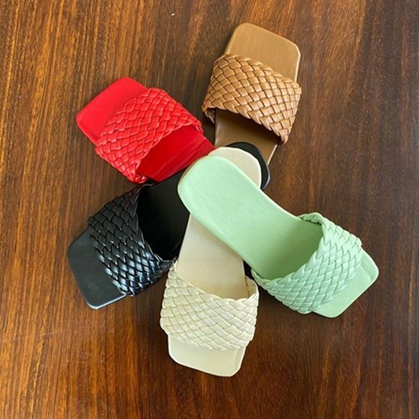 women plus size slippers summer shoes sandals weaving pu leather flat solid color flip flops scuffs outdoors beachwear holiday wear comforta, Black
women plus size slippers summer shoes sandals weaving pu leather flat solid color flip flops scuffs outdoors beachwear holiday wear comforta, Black