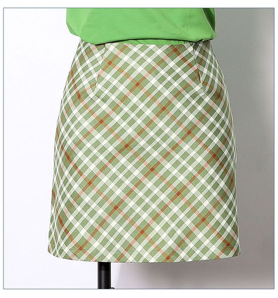 skirt harajuku streetwear tartan green women's short retro high waist a line slim skirts, Black
skirt harajuku streetwear tartan green women's short retro high waist a line slim skirts, Black