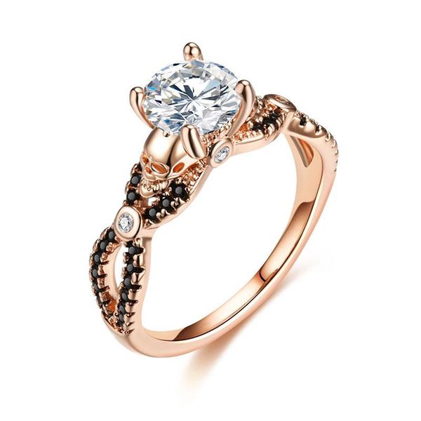 wedding rings skull ring rose gold color fashion cz crystal for women jewelry drop, Slivery;golden
wedding rings skull ring rose gold color fashion cz crystal for women jewelry drop, Slivery;golden
