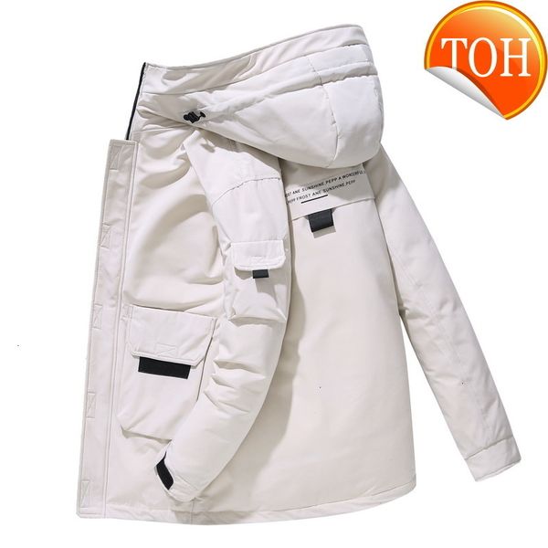 parkas winter -20 jacket degree men coat white duck down parka fashion hooded collar thick warm outerwear chaqueta hombre, Black
parkas winter -20 jacket degree men coat white duck down parka fashion hooded collar thick warm outerwear chaqueta hombre, Black