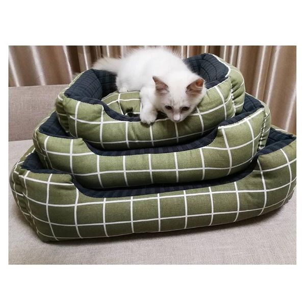 cat beds & furniture s-2xl plaid pet nest waterproof bottom soft hair warm bed room large and medium sized kennel litter
cat beds & furniture s-2xl plaid pet nest waterproof bottom soft hair warm bed room large and medium sized kennel litter