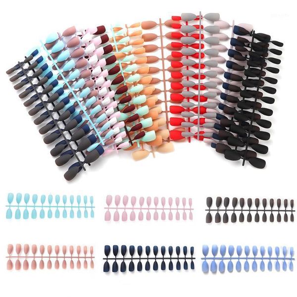 pcs matte false nails designs glue on long tip patch pure color nail chip extensions artificial art accessories1, Red;gold
pcs matte false nails designs glue on long tip patch pure color nail chip extensions artificial art accessories1, Red;gold