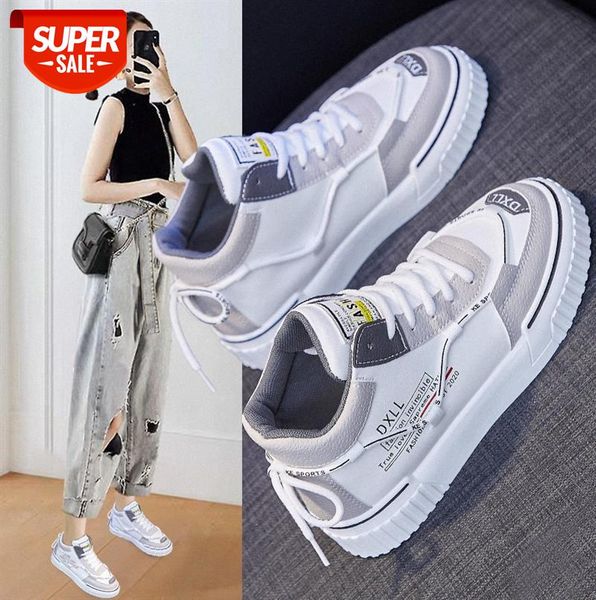 ins high white shoes female student running board korean version flat street 855 #z288
ins high white shoes female student running board korean version flat street 855 #z288