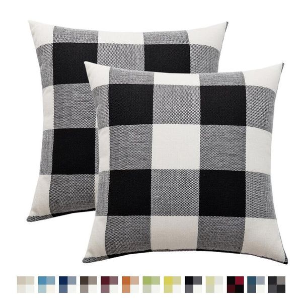 cushion/decorative pillow set of 2 geometry squares throw case nordic cushion cover countryside style black and white hold
cushion/decorative pillow set of 2 geometry squares throw case nordic cushion cover countryside style black and white hold