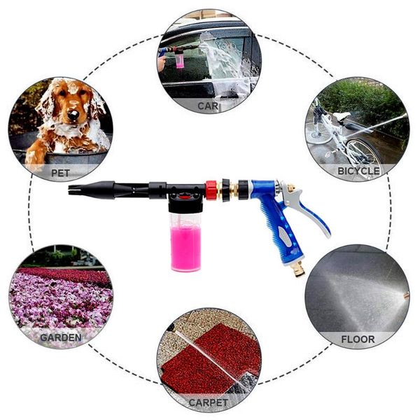 car goods portable foam high pressure washer wash spray gun lance multifunctional for cleaning
car goods portable foam high pressure washer wash spray gun lance multifunctional for cleaning