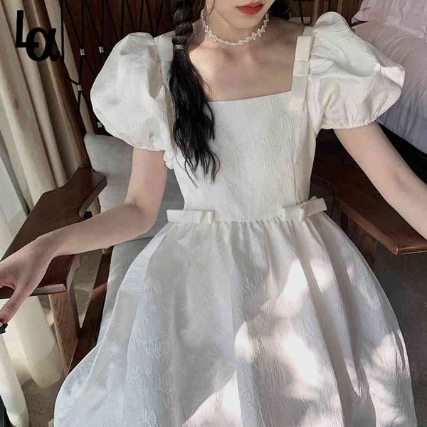 summer sweet white vintage dress women puff sleeve kawaii evening party mini female elegant korean 210519, Black;gray
summer sweet white vintage dress women puff sleeve kawaii evening party mini female elegant korean 210519, Black;gray