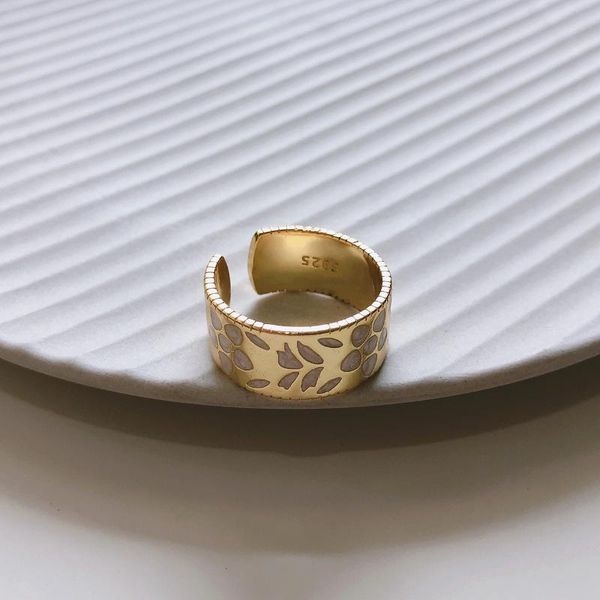 cluster rings korean-style 925 sterling silver ring simple all-match gold resin printing net red niche, Golden;silver
cluster rings korean-style 925 sterling silver ring simple all-match gold resin printing net red niche, Golden;silver