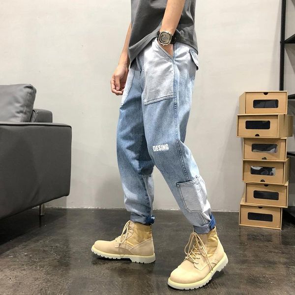 summer fashionable printed jeans capris loose ins casual pants multi pocket blue mens
summer fashionable printed jeans capris loose ins casual pants multi pocket blue mens