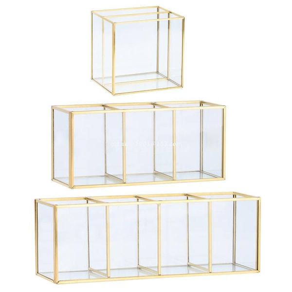 storage boxes & bins gold glass makeup brush holder container ring earring clear decorative pen pencil beauty dropship
storage boxes & bins gold glass makeup brush holder container ring earring clear decorative pen pencil beauty dropship