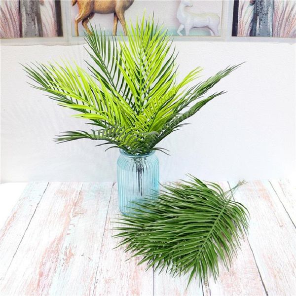decorative flowers & wreaths fake artificial palm leaf greenery plants faux tropical fronds plant 9 leaves tree home living wedding decor
decorative flowers & wreaths fake artificial palm leaf greenery plants faux tropical fronds plant 9 leaves tree home living wedding decor