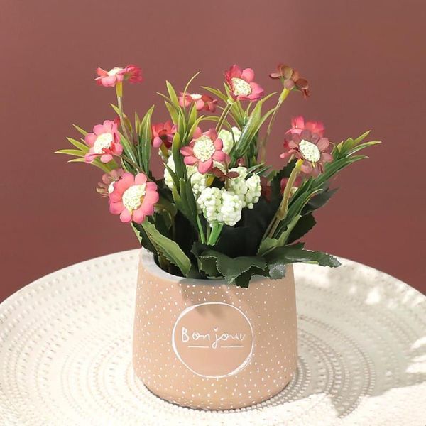 decorative flowers & wreaths artificial potted vivid deskdecor ceramic fresh fake chrysanthemum bonsai for bedroom wedding party decorat
decorative flowers & wreaths artificial potted vivid deskdecor ceramic fresh fake chrysanthemum bonsai for bedroom wedding party decorat