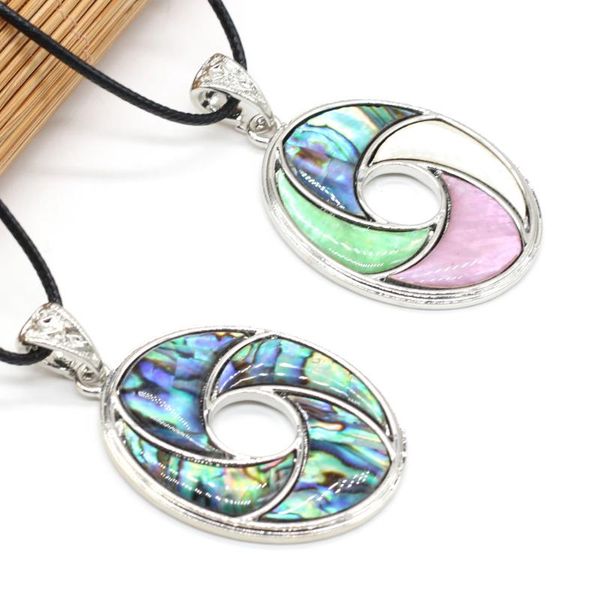 pendant necklaces natural shell alloy necklace comfortable to wear exquisite big hole of oval for women men charm jewelry gift 34x48mm, Silver
pendant necklaces natural shell alloy necklace comfortable to wear exquisite big hole of oval for women men charm jewelry gift 34x48mm, Silver