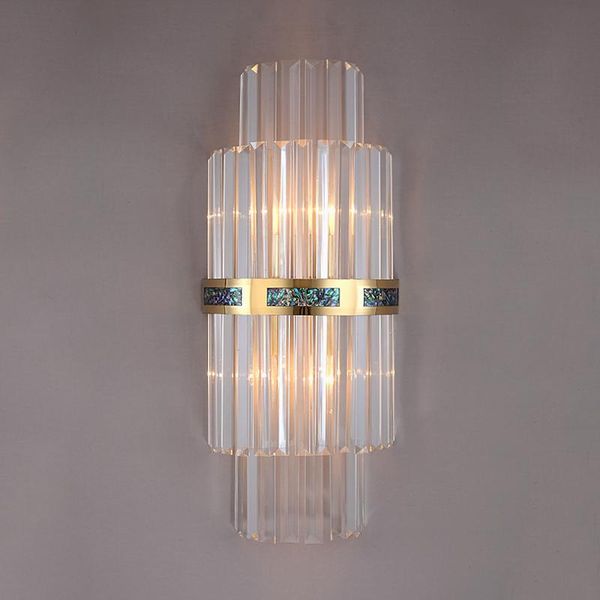 wall lamps fkl nordic crystal lamp light luxury golden copper living room tv background modern bedroom bedside aisle
wall lamps fkl nordic crystal lamp light luxury golden copper living room tv background modern bedroom bedside aisle