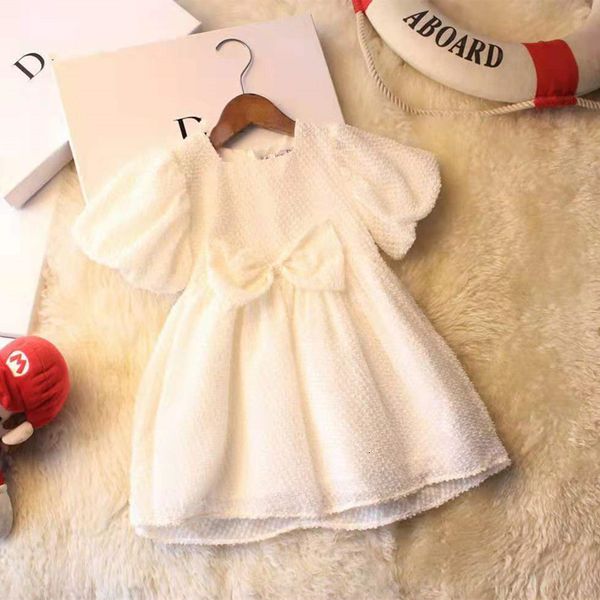 dress 2021 summer girls'd family middle children's white bubble sleeve princess, White;black
dress 2021 summer girls'd family middle children's white bubble sleeve princess, White;black