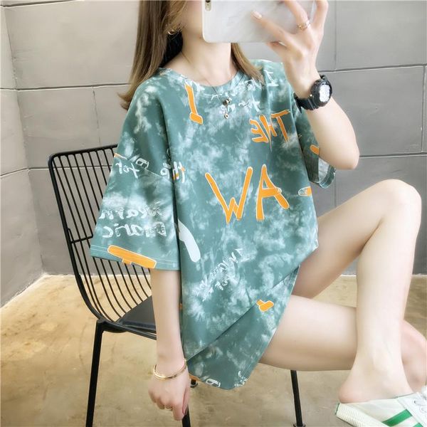 women's t-shirt short-sleeved female t shirt tide korea harajuku wind letter print loose trend wild couple ns4528, White
women's t-shirt short-sleeved female t shirt tide korea harajuku wind letter print loose trend wild couple ns4528, White