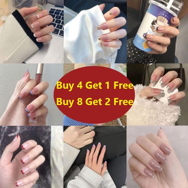 false nails buy 4 get 1 short french fake matte /uv detachable ballerina natural press on nail extension manicure art tips, Red;gold
false nails buy 4 get 1 short french fake matte /uv detachable ballerina natural press on nail extension manicure art tips, Red;gold