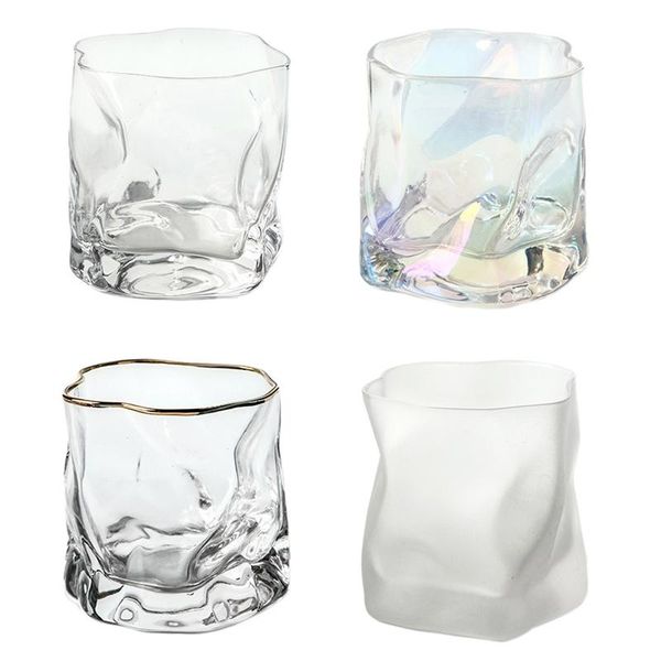 home bar irregular whiskey glasses transparent vodka beer wine glass cup tasting matte colorful liquor
home bar irregular whiskey glasses transparent vodka beer wine glass cup tasting matte colorful liquor