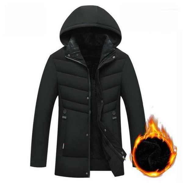 men's down & parkas 2021 winter parka solid jacket streetwear thick warm coat men hooded hip hop windproof padded fashion men1, Black
men's down & parkas 2021 winter parka solid jacket streetwear thick warm coat men hooded hip hop windproof padded fashion men1, Black